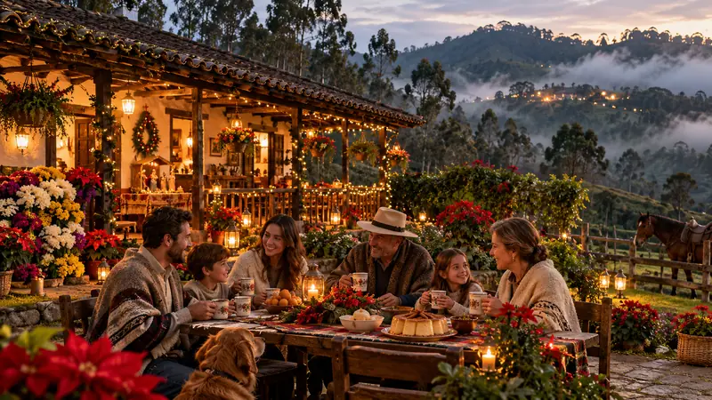 Navidad en la finca